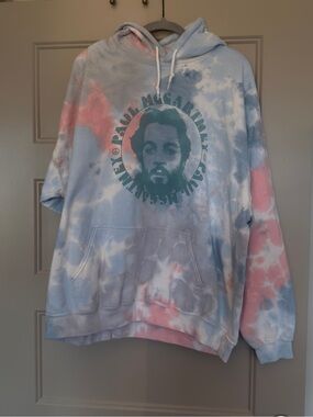 Tie-Dye Sweatshirt Hoodie from the Got Back Tour by Paul McCartney XXL